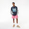 men s lacoste loose fit cotton jersey print t shirt