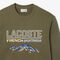 Embroidered Motif Fleece Sweatshirt Embroidered Motif Fleece Sweatshirt