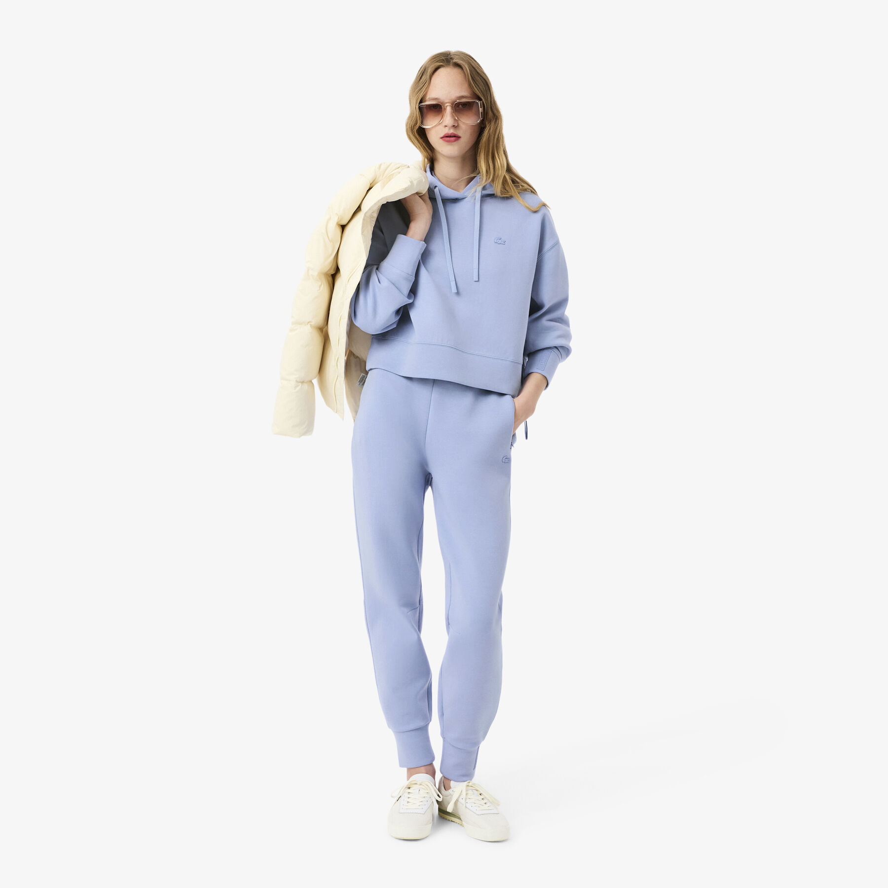 Short Cut Cotton Hoodie