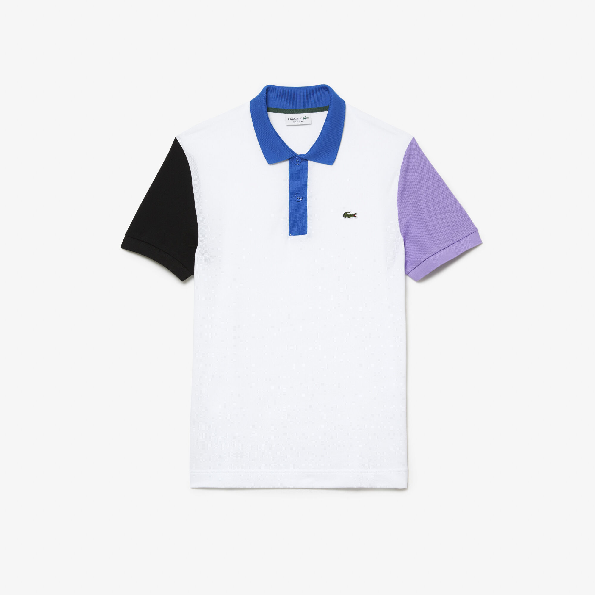 Lacoste color block polo cheap