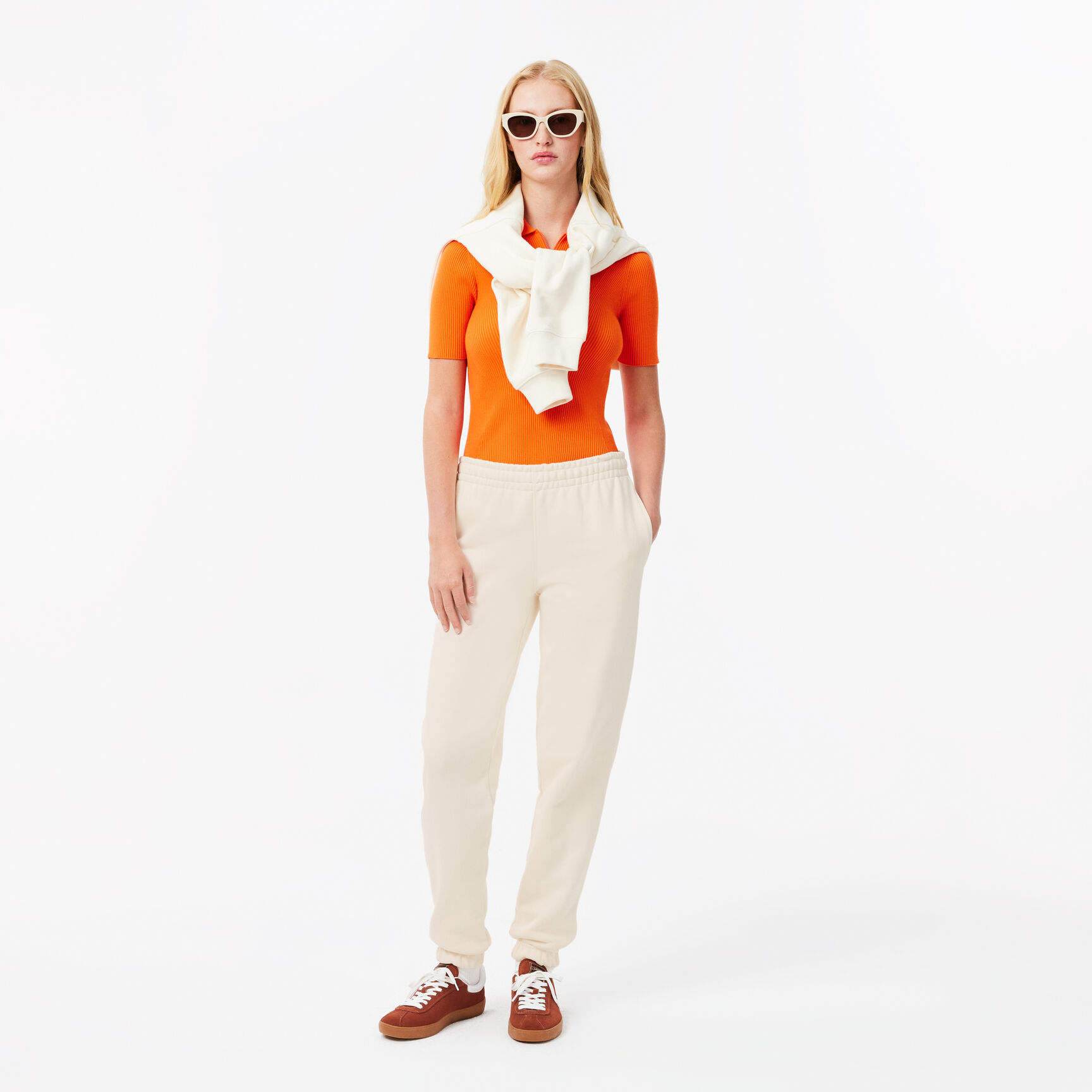 Embroidered Track Pants