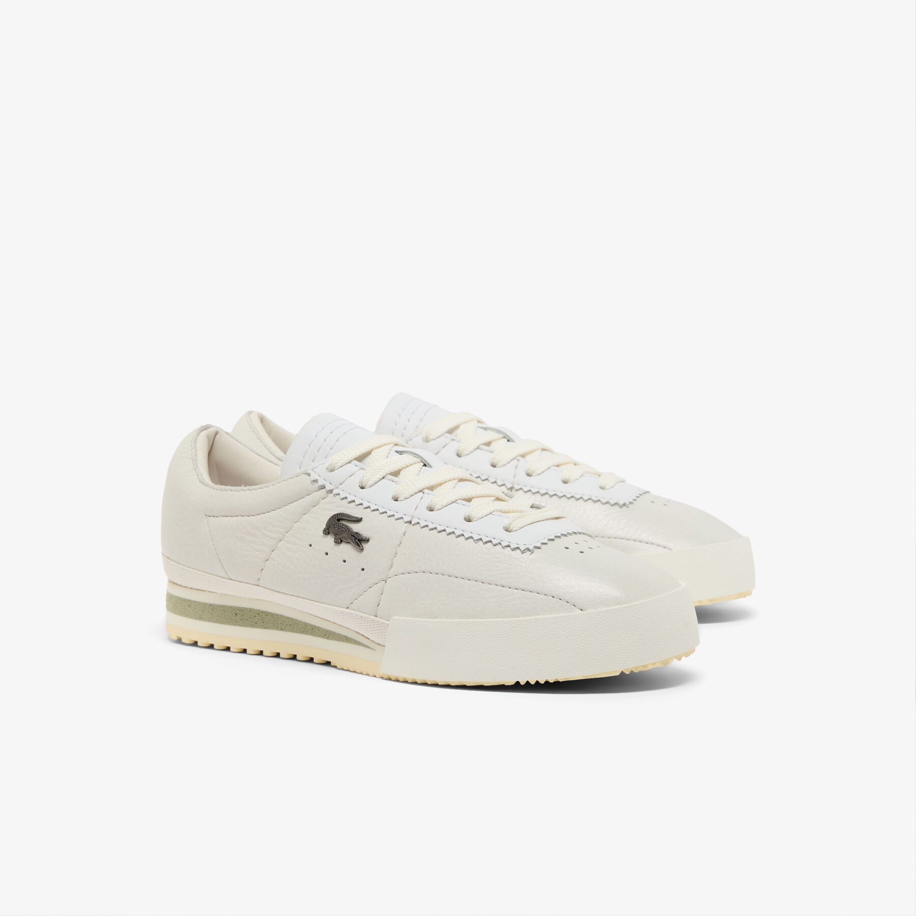 lacoste women s aura leather sneakers
