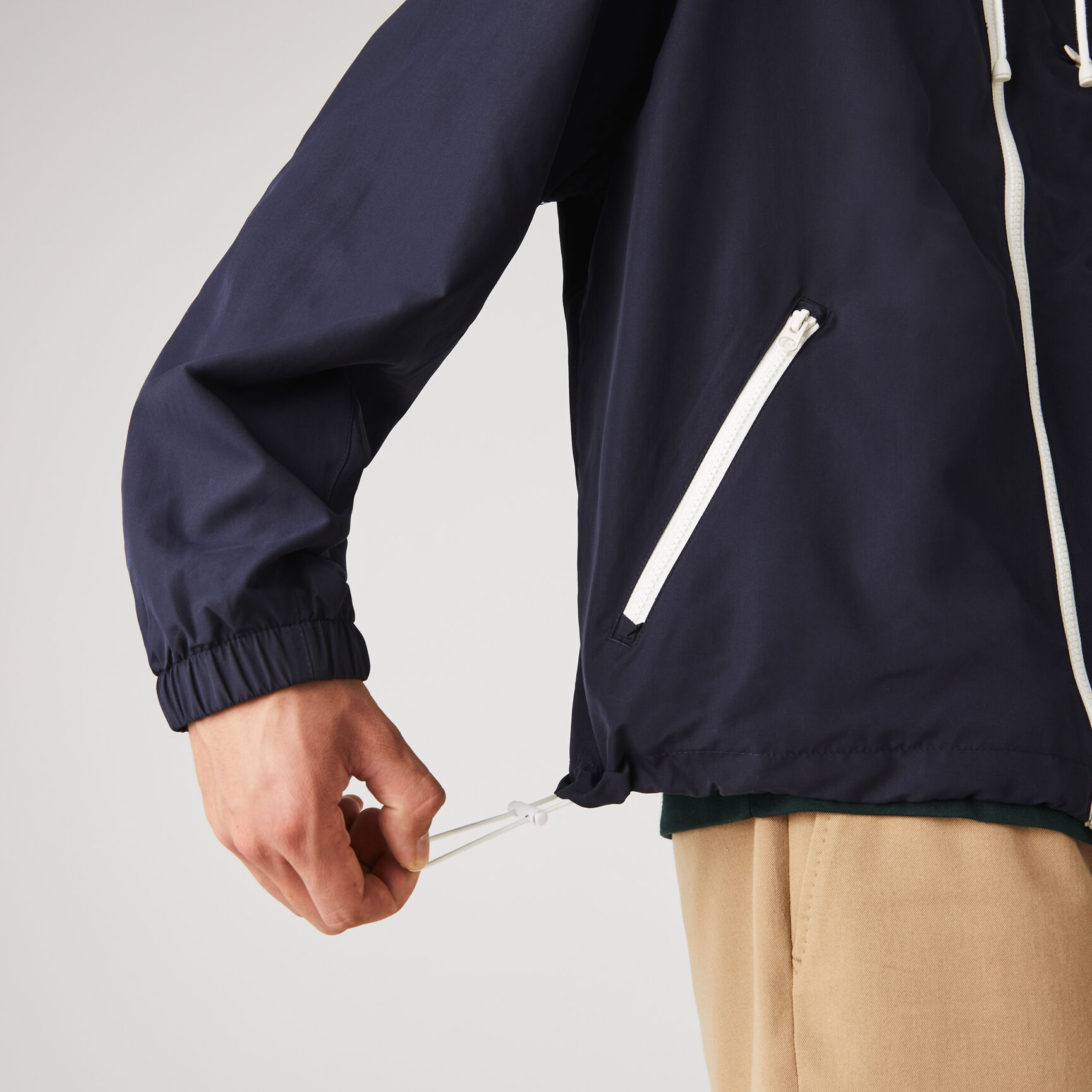 Men's Lightweight Water-Resistant Hooded Windbreaker Men's Lightweight Water-Resistant Hooded Windbreaker