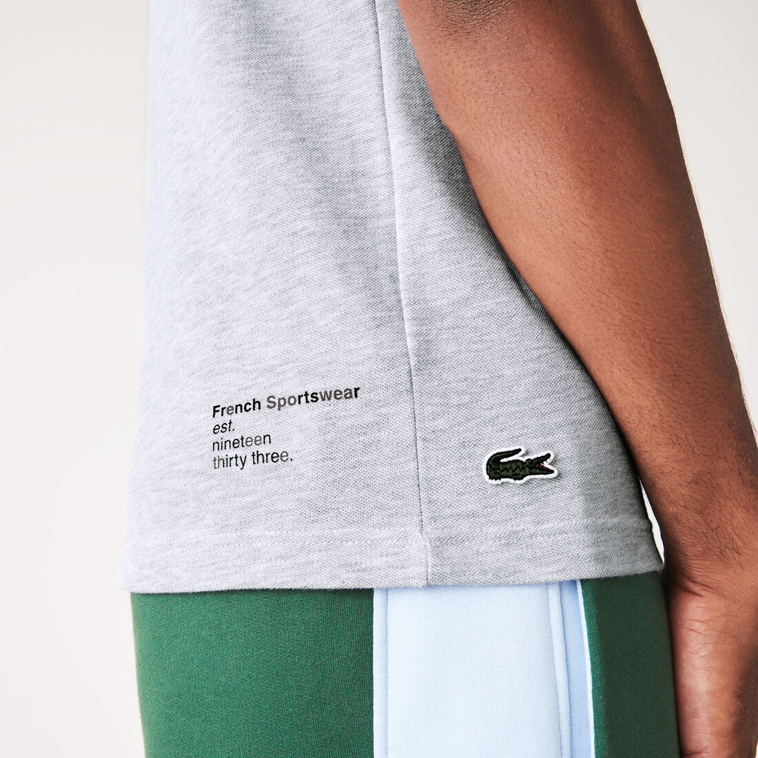 Men's Lacoste Branded Stretch Mini Piqué Polo Men's Lacoste Branded Stretch Mini Piqué Polo