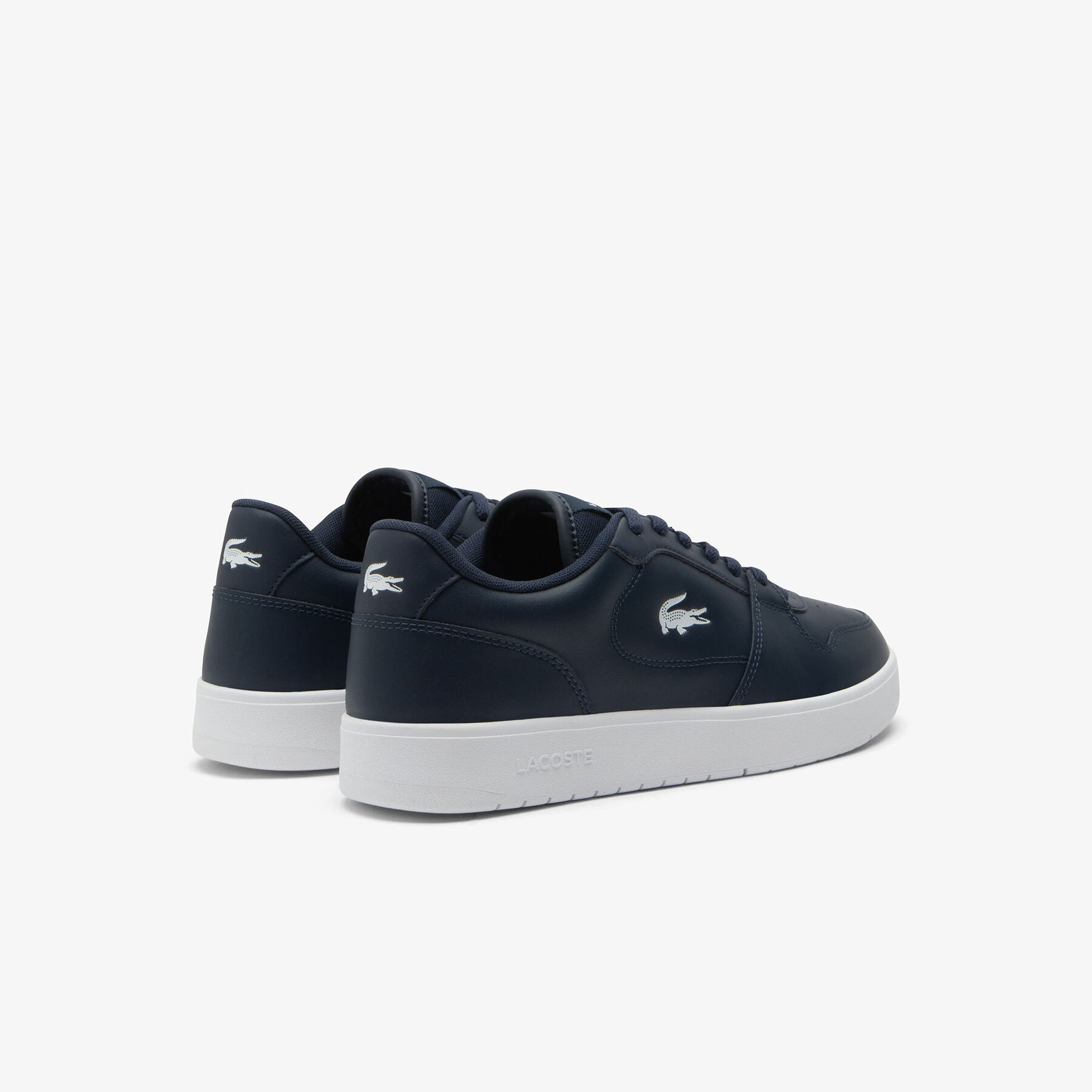 Men's Court Ace Leather Sneakers حذاء رياضي كورت إيس رجالي من الجلد - 50SMA0070-092