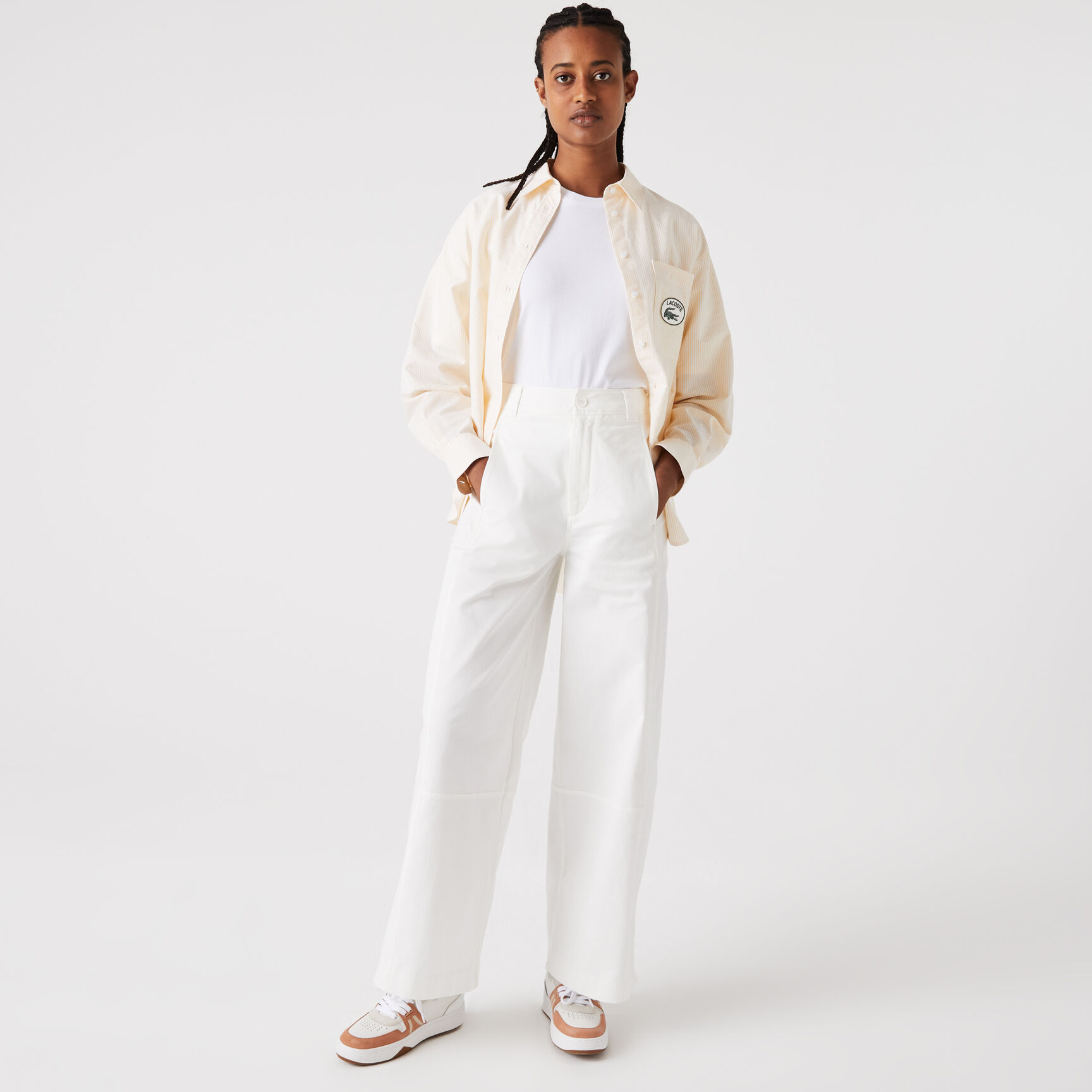 Women's Lacoste Cotton Gabardine Pants
