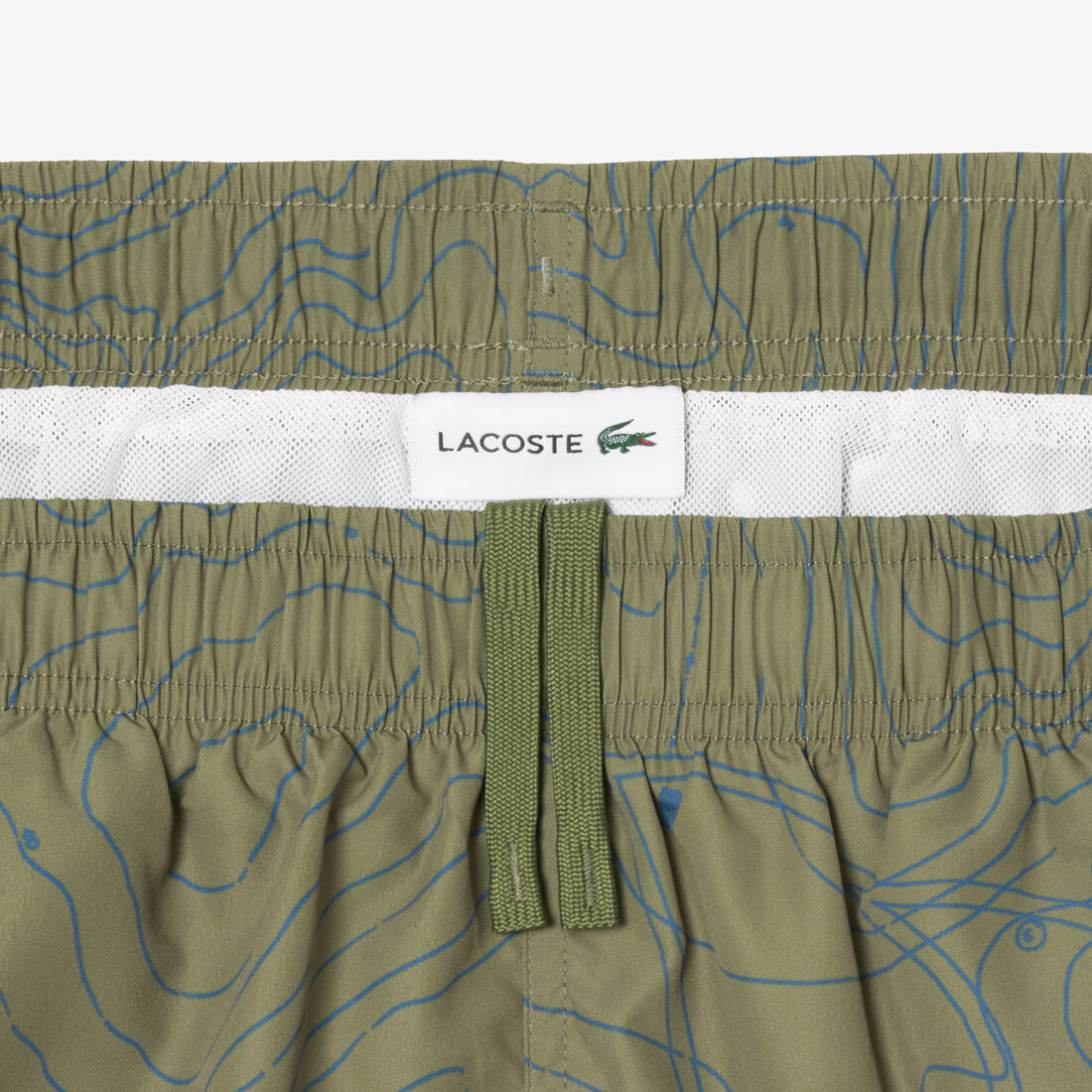 Mid Length Print Swim Trunks Mid Length Print Swim Trunks