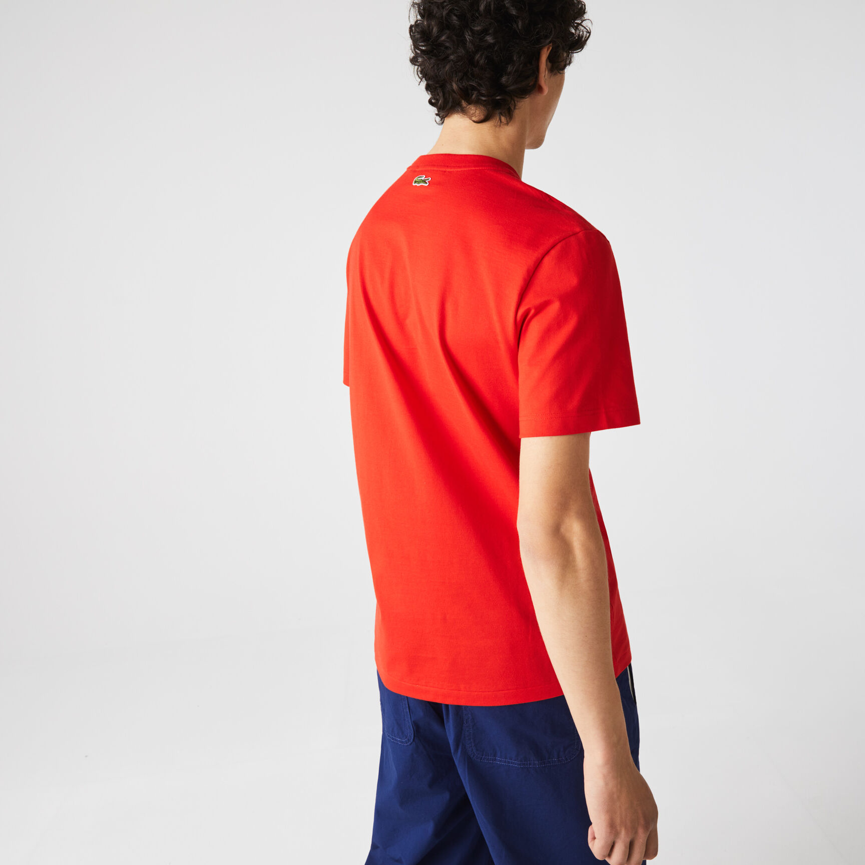 Men’s Made In France Embroidered Organic Cotton T-shirt Men’s Made In France Embroidered Organic Cotton T-shirt