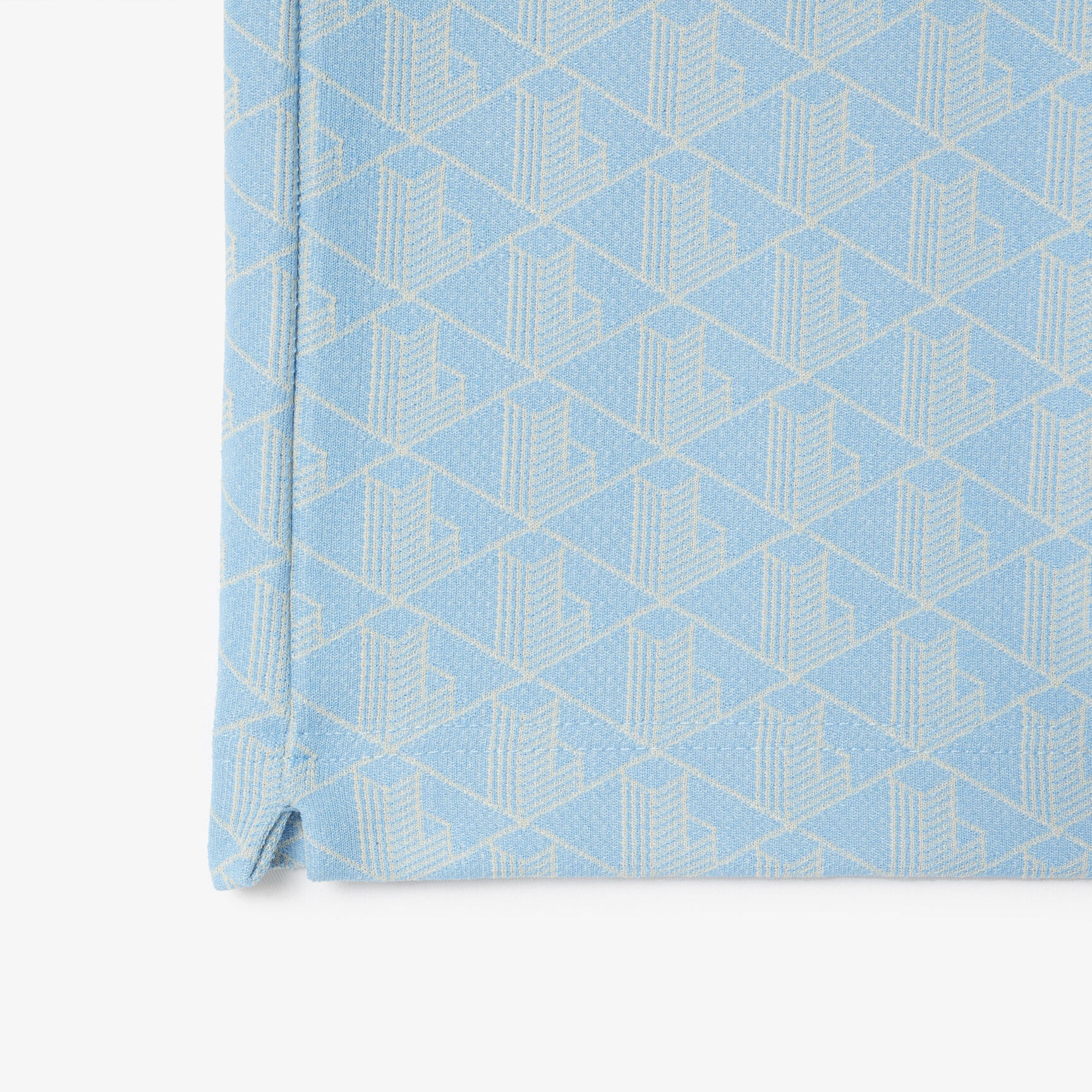 Classic Fit Monogram Jacquard Polo Shirt