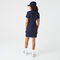 Women's Contrast Branded Two-Ply Jersey Polo Dress lacoste women s contrast branded two ply jersey polo dress