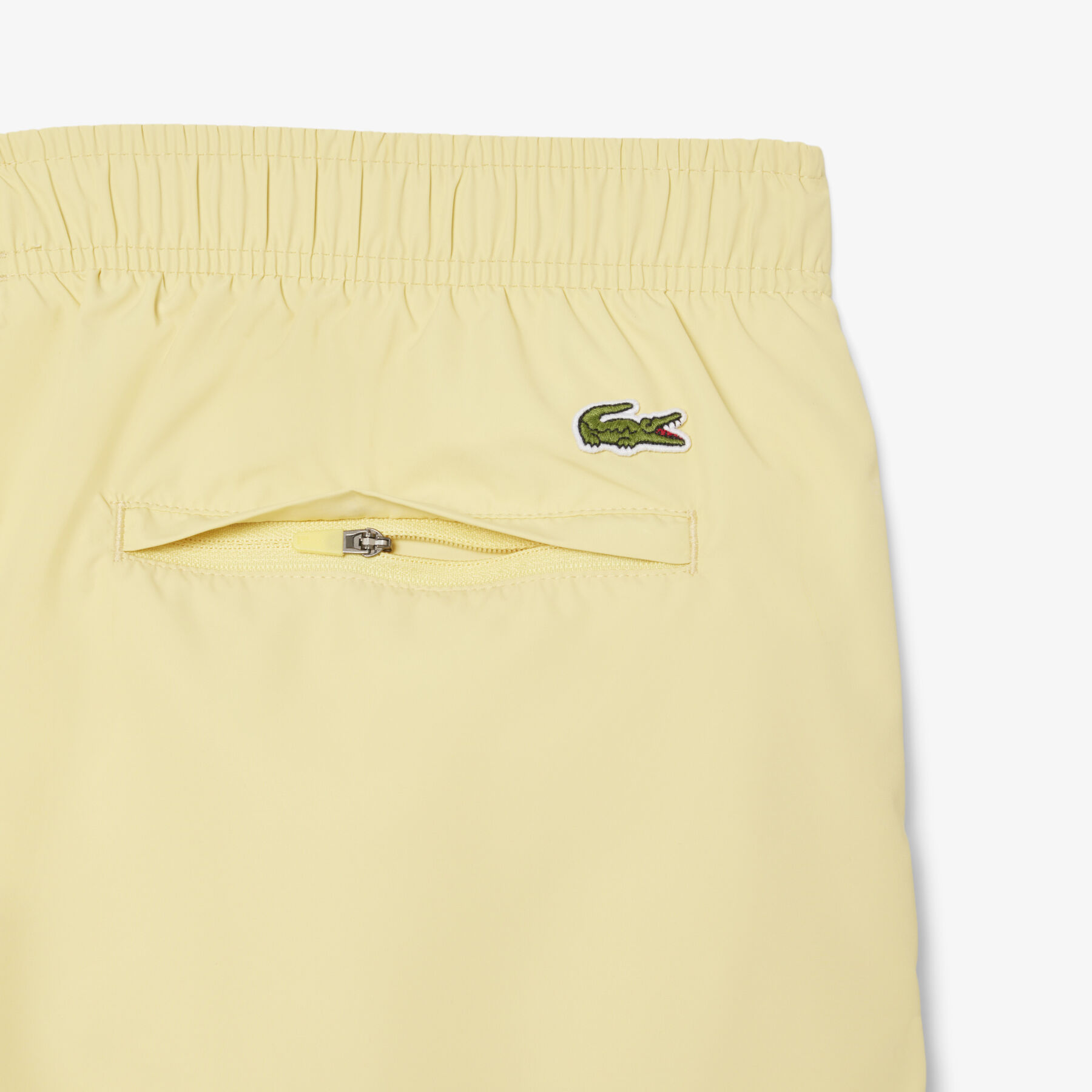 Long Branded Swim Trunks