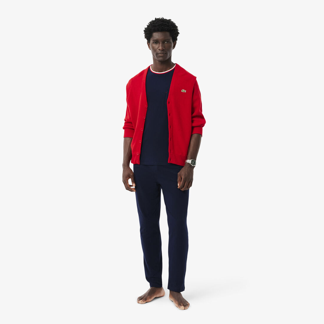 تي شيرت بقصّة عادية من مجموعة لاكوست للتنس × دانييل ميدفيديف تي شيرت بقصّة عادية من مجموعة لاكوست للتنس × دانييل ميدفيديف