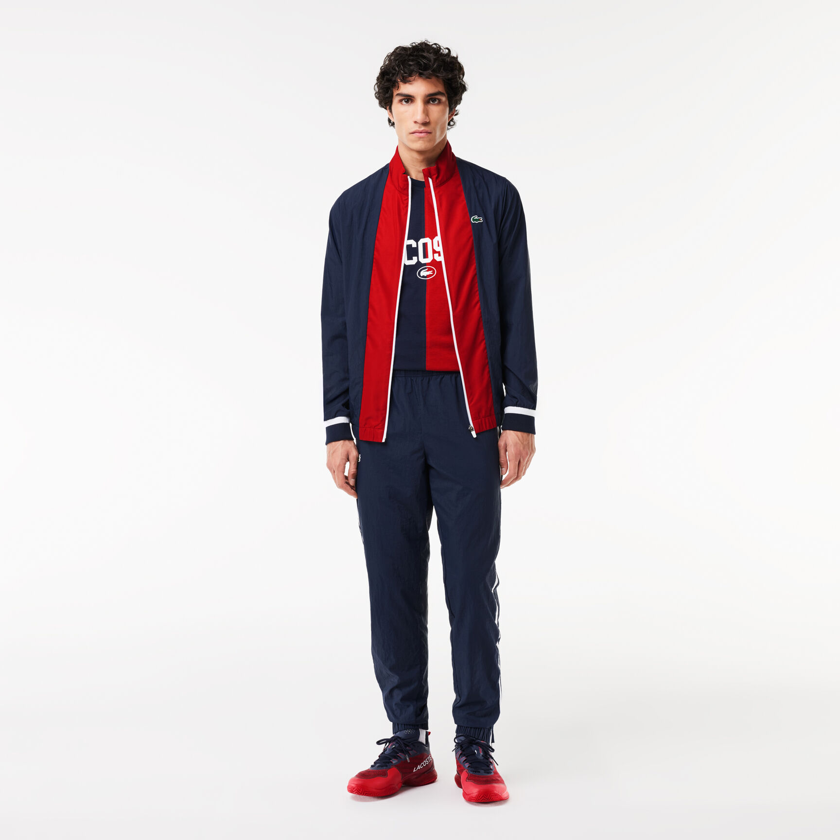 تيشيرت التنس لاكوست سبورت × دانييل ميدفيديف فائق الجفاف تيشيرت التنس لاكوست سبورت × دانييل ميدفيديف فائق الجفاف