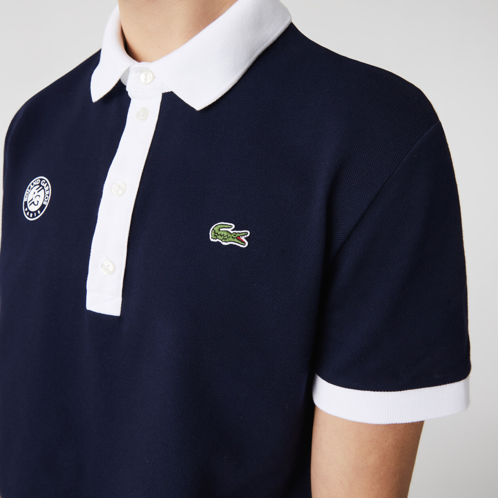 Men’s Lacoste SPORT French Open Edition Cotton Piqué Polo Shirt Men’s Lacoste SPORT French Open Edition Cotton Piqué Polo Shirt