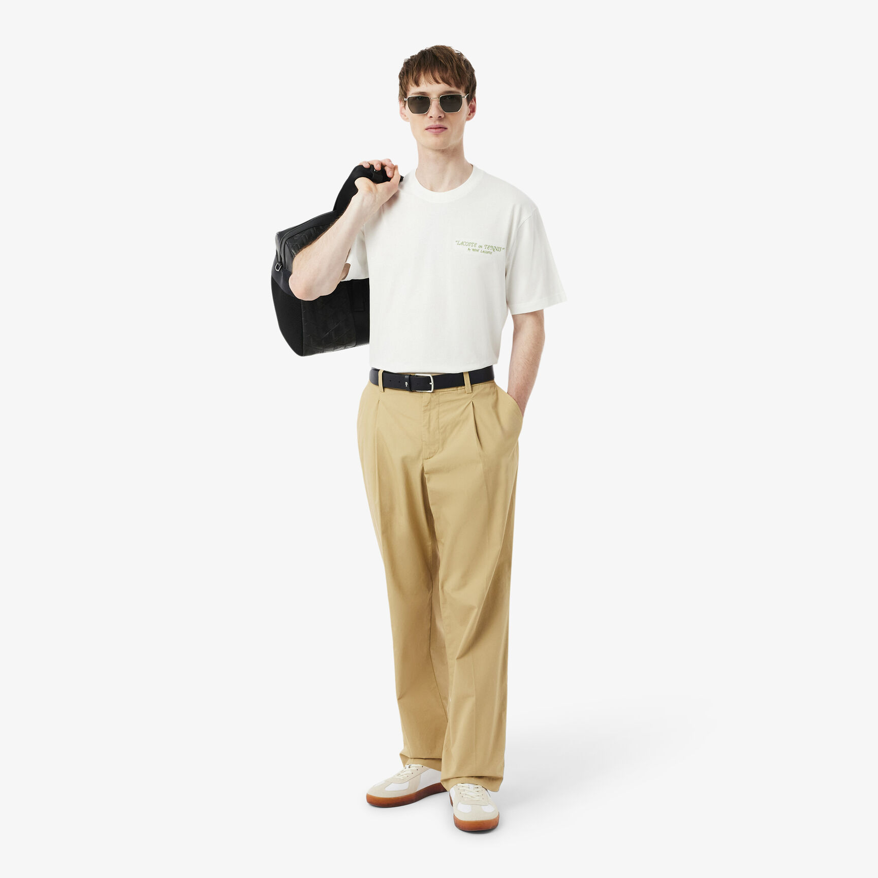 مجموعة هدايا حزام جلدي/حامل بطاقة