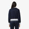 Zipped Stripe Accent Sweatshirt Zipped Stripe Accent Sweatshirt