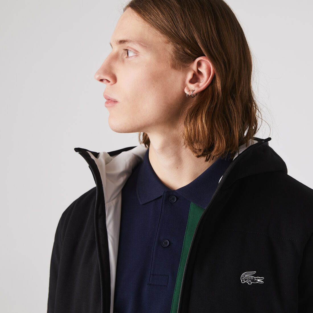 سويت شيرت مبطن يمكن لبسه على الوجهين للرجال سويت شيرت مبطن يمكن لبسه على الوجهين للرجال