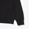 lacoste zip up high neck fleece sweatshirt