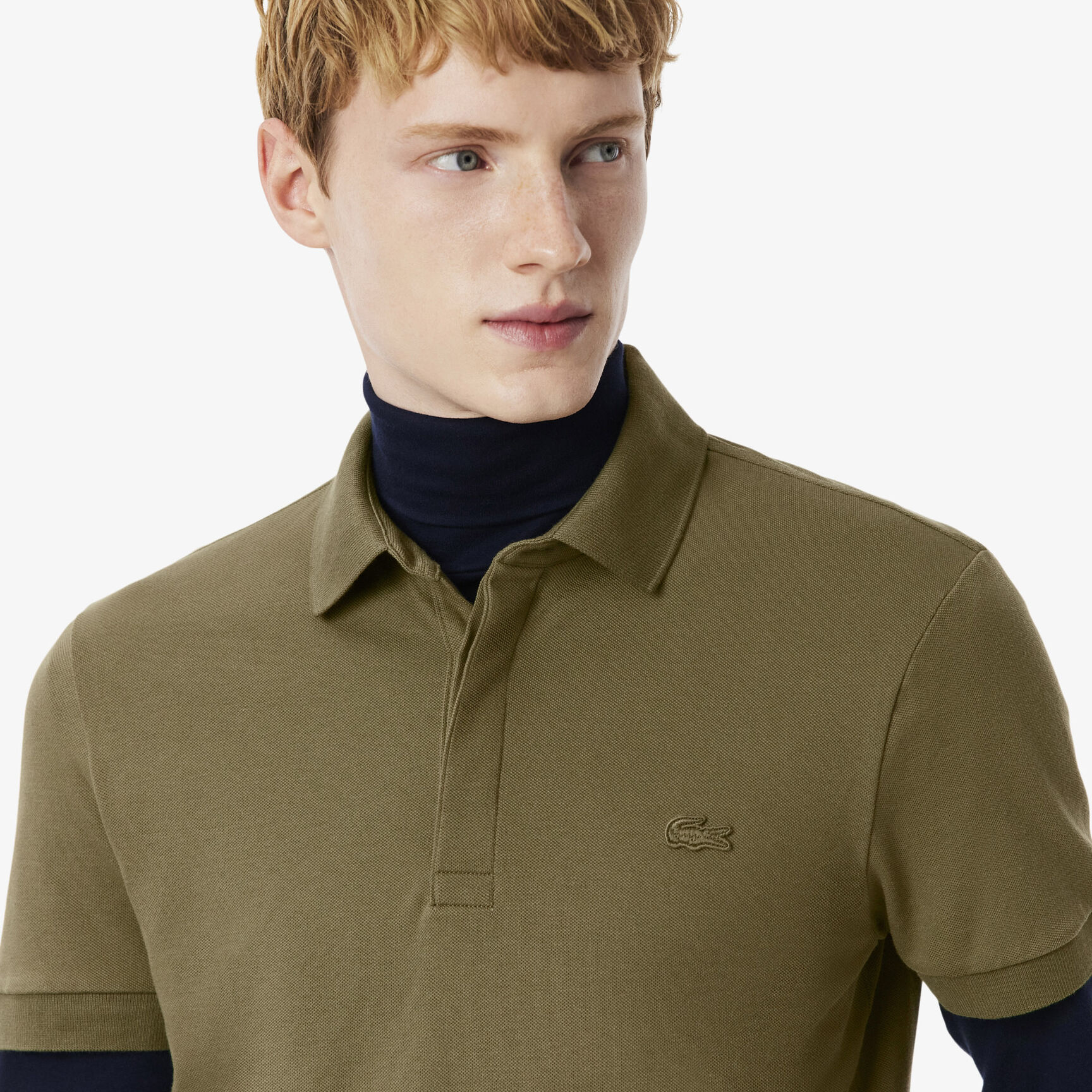 Regular Fit Paris Stretch Pique Polo Shirt