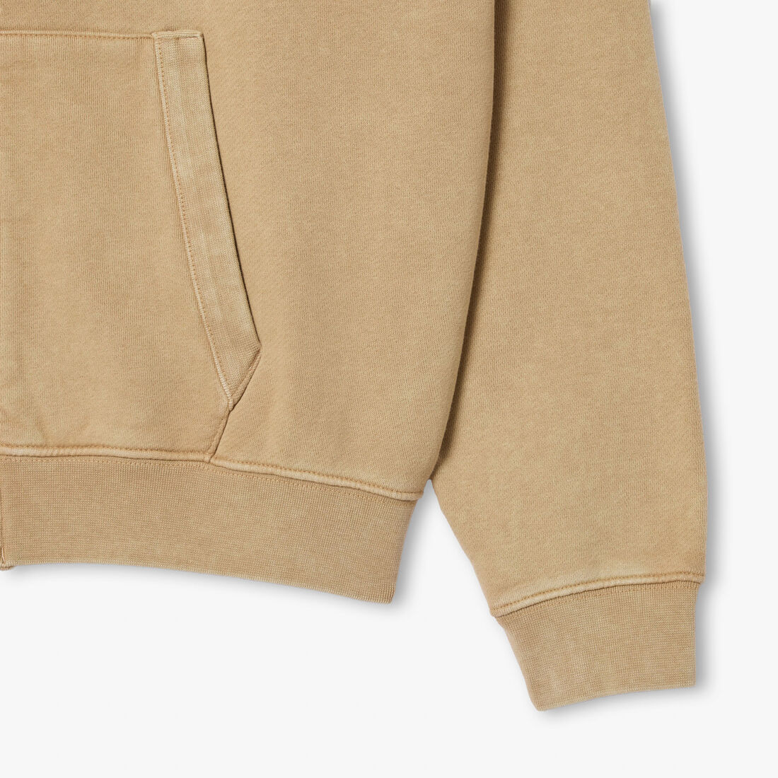 Loose Fit Washed Effect Hoodie Loose Fit Washed Effect Hoodie