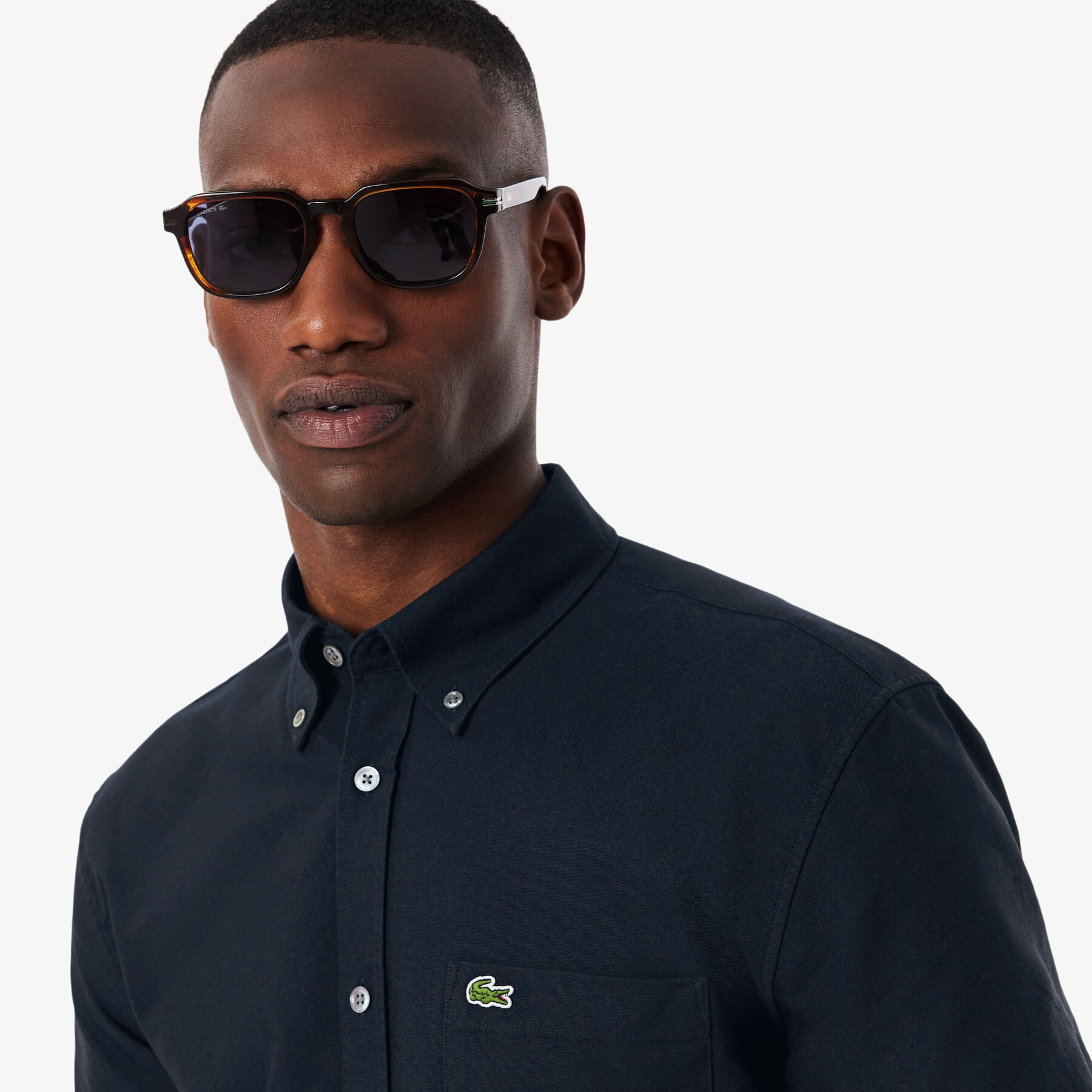 Regular Fit Short Sleeved Oxford Shirt