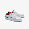 lacoste children s masters cup metallic leather sneakers