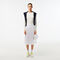 Elastic Waist Fluid Pleated Skirt lacoste elastic waist fluid pleated skirt