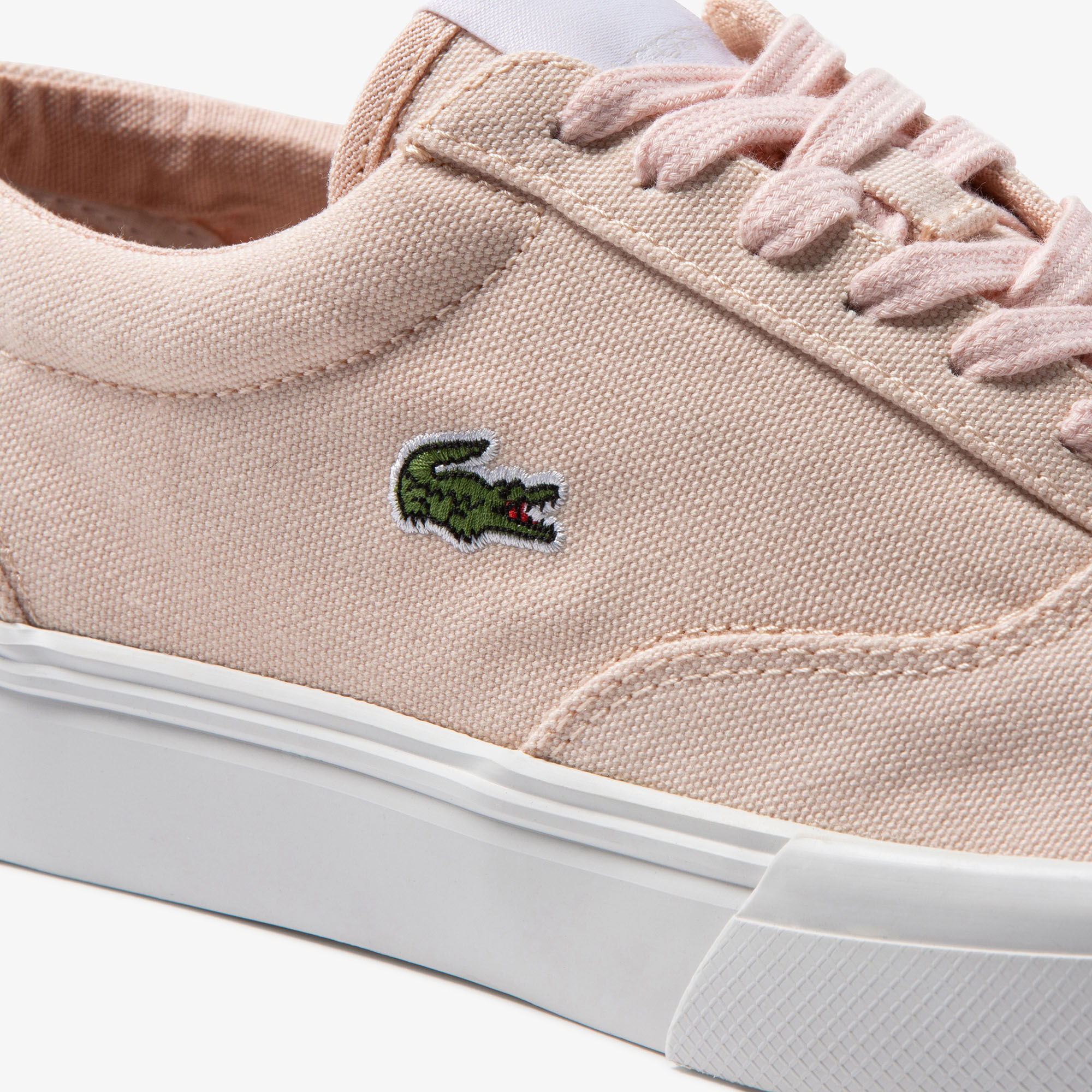 Buy Women s Jump Serve Lace Canvas Tonal Sneakers Lacoste SA