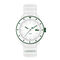 Three-Hand Silicone Strap Men's Watch lacoste three hand silicone strap men s watch
