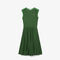 lacoste sleeveless pleated dress