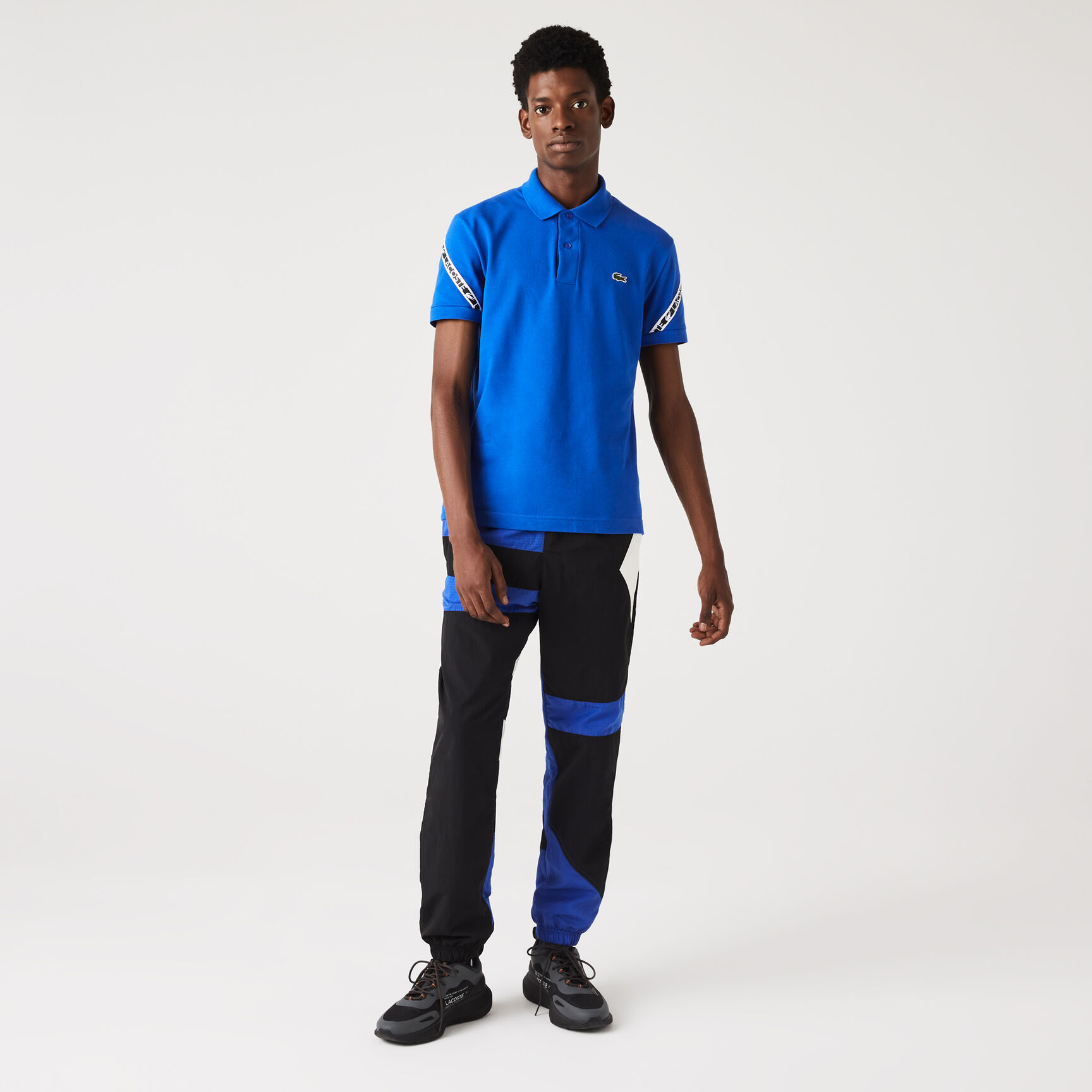 Men's Lacoste Regular Fit Stretch Mini Piqué Polo Shirt Men's Lacoste Regular Fit Stretch Mini Piqué Polo Shirt