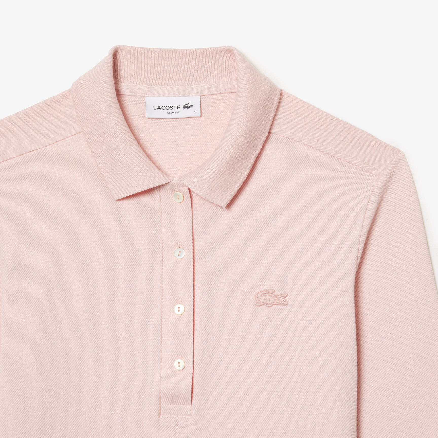 Women's Slim fit Stretch Pique Lacoste Polo Shirt