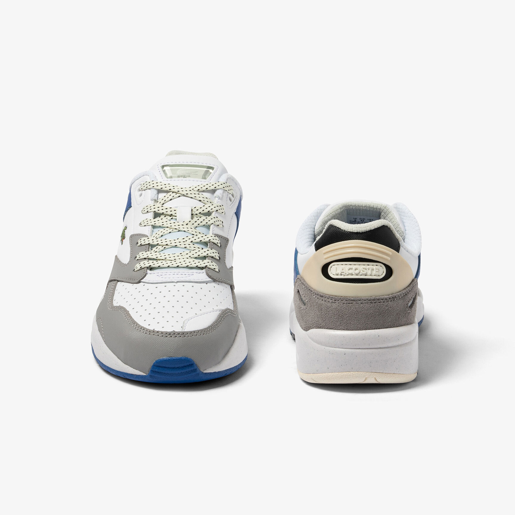 سنيكرز لاكوست ستورم 96 لو قماش شبكي مقسم بألوان للرجال سنيكرز لاكوست ستورم 96 لو قماش شبكي مقسم بألوان للرجال