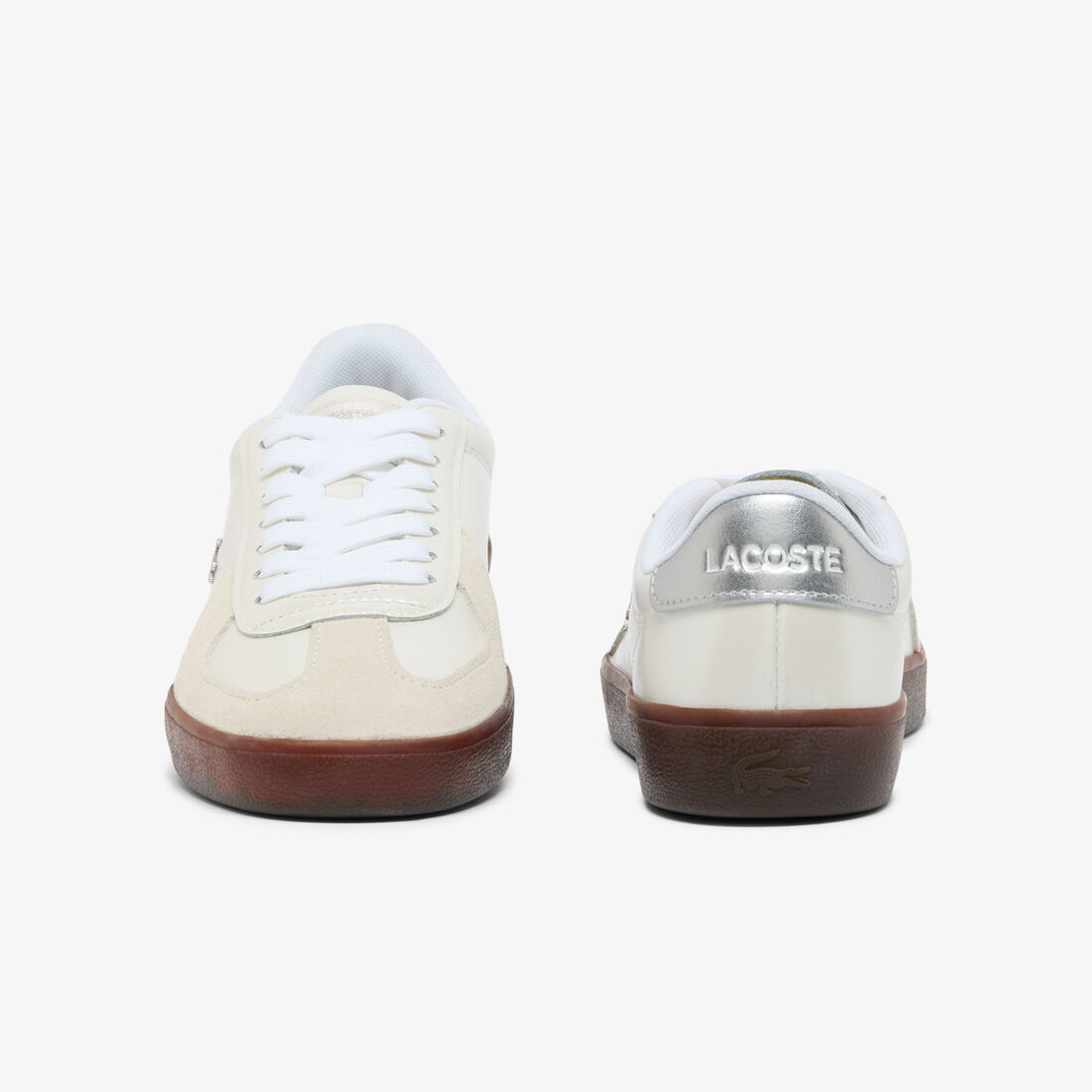 lacoste women s baseshot pro leather sneakers