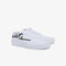 Men's Jump Serve Lace Canvas Logo Signature Trainers lacoste men s jump serve lace canvas logo signature trainers