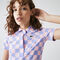 Women’s Lacoste LIVE Checkerboard Pattern Cotton Piqué Polo Dress women s lacoste live checkerboard pattern cotton piqu polo dress