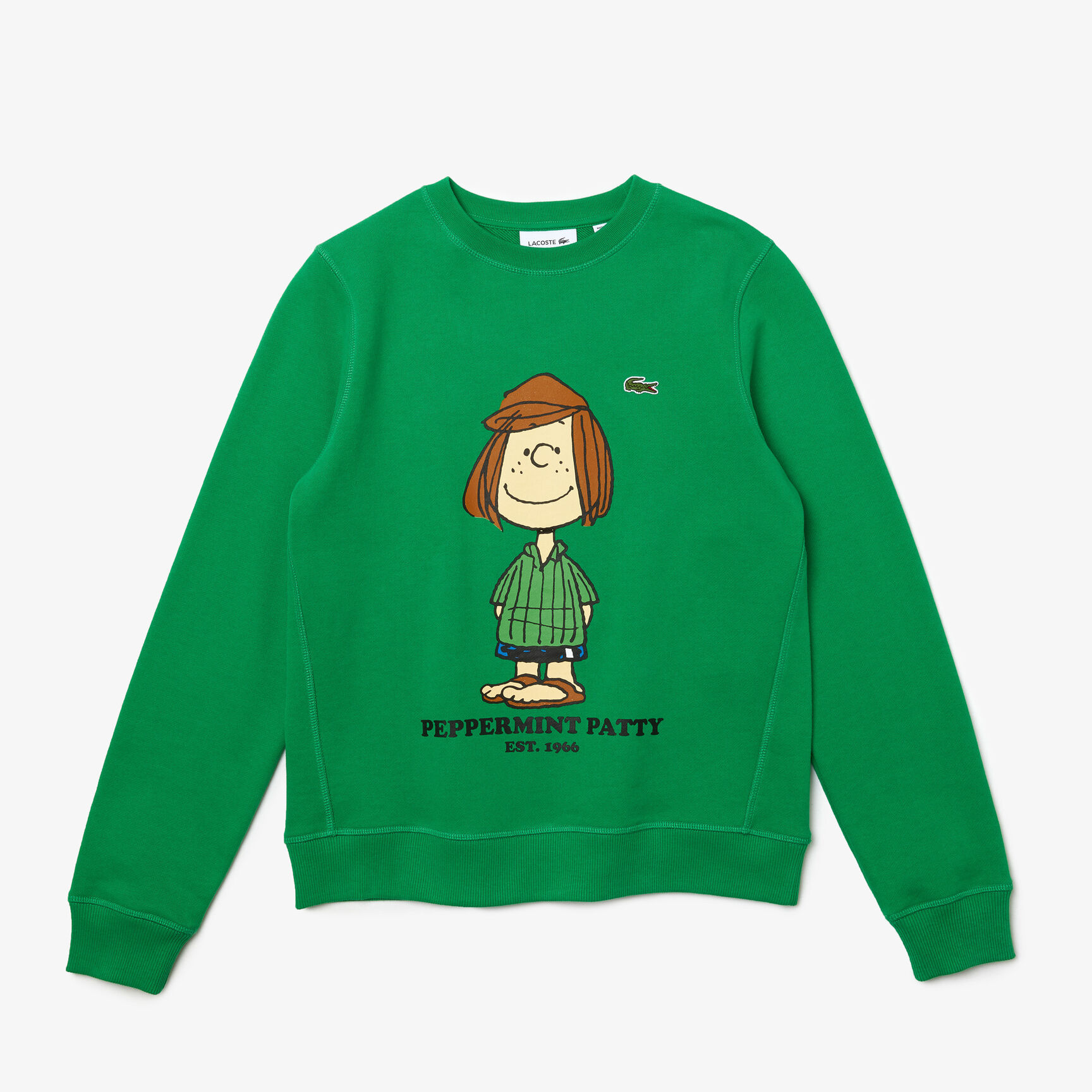 Women's Lacoste x Peanuts Crew Neck Organic Cotton Sweatshirt Women's Lacoste x Peanuts Crew Neck Organic Cotton Sweatshirt