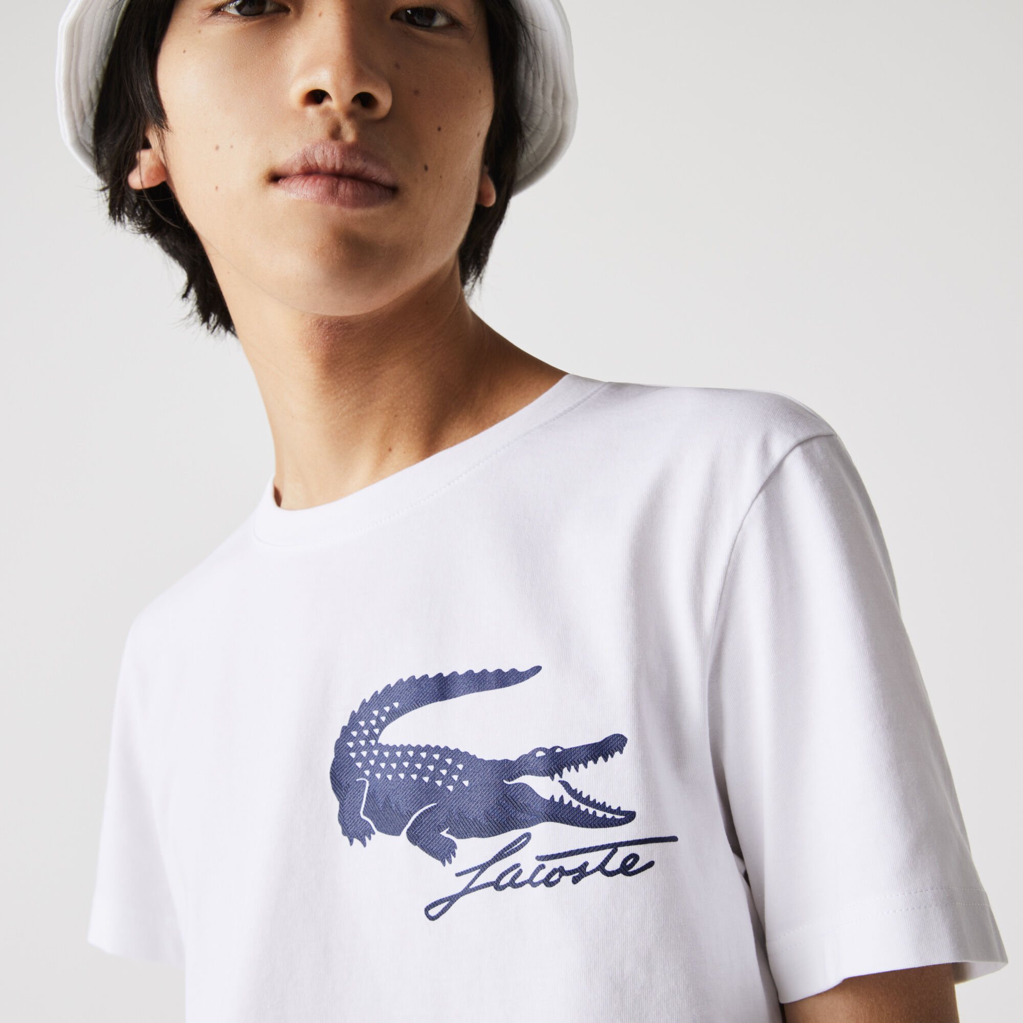 Men’s Lacoste SPORT French Open Edition Crocodile Print T-shirt