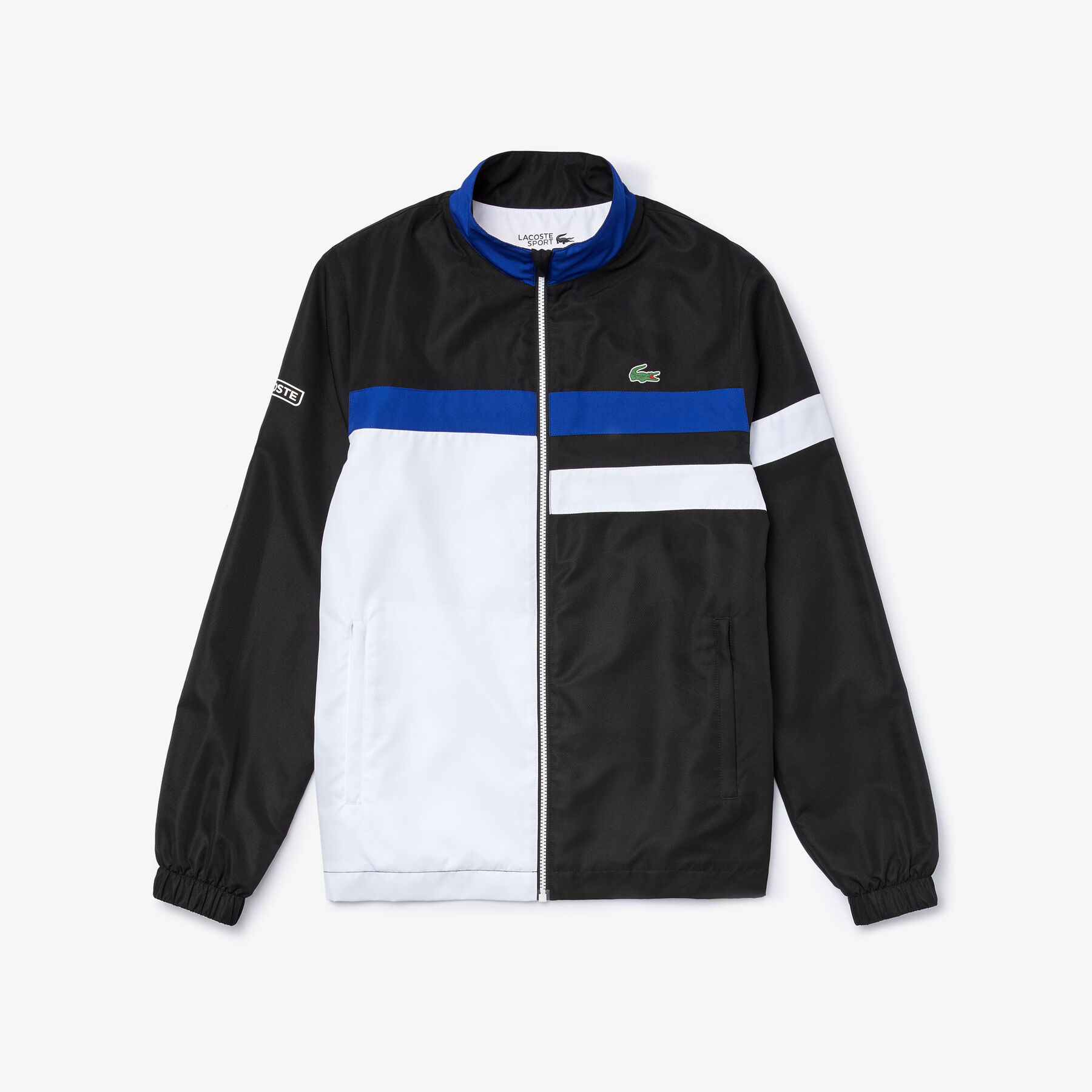 men s lacoste sport lightweight colourblock tracksuit