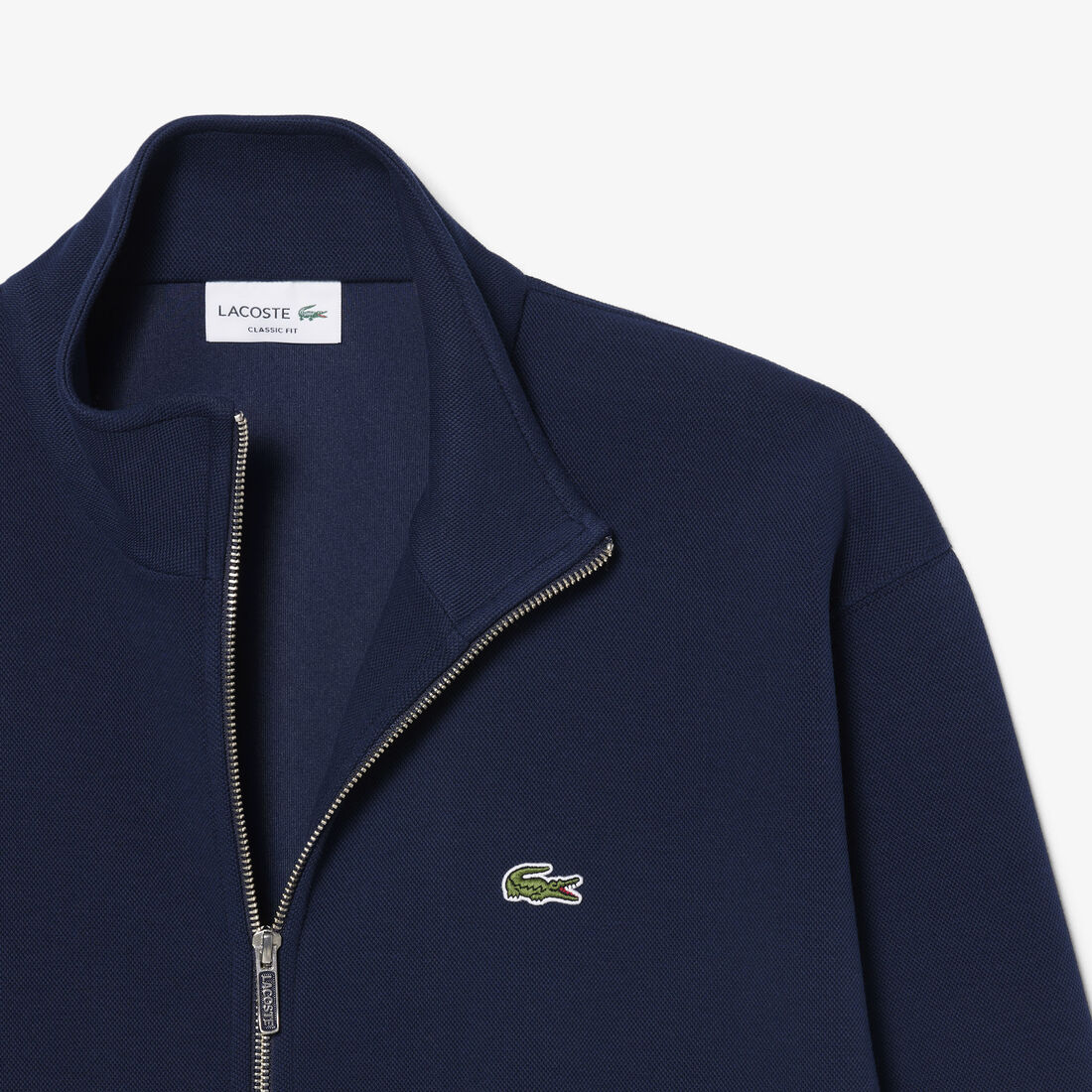 Double Face Pique Zipped Sweatshirt lacoste double face pique zipped sweatshirt