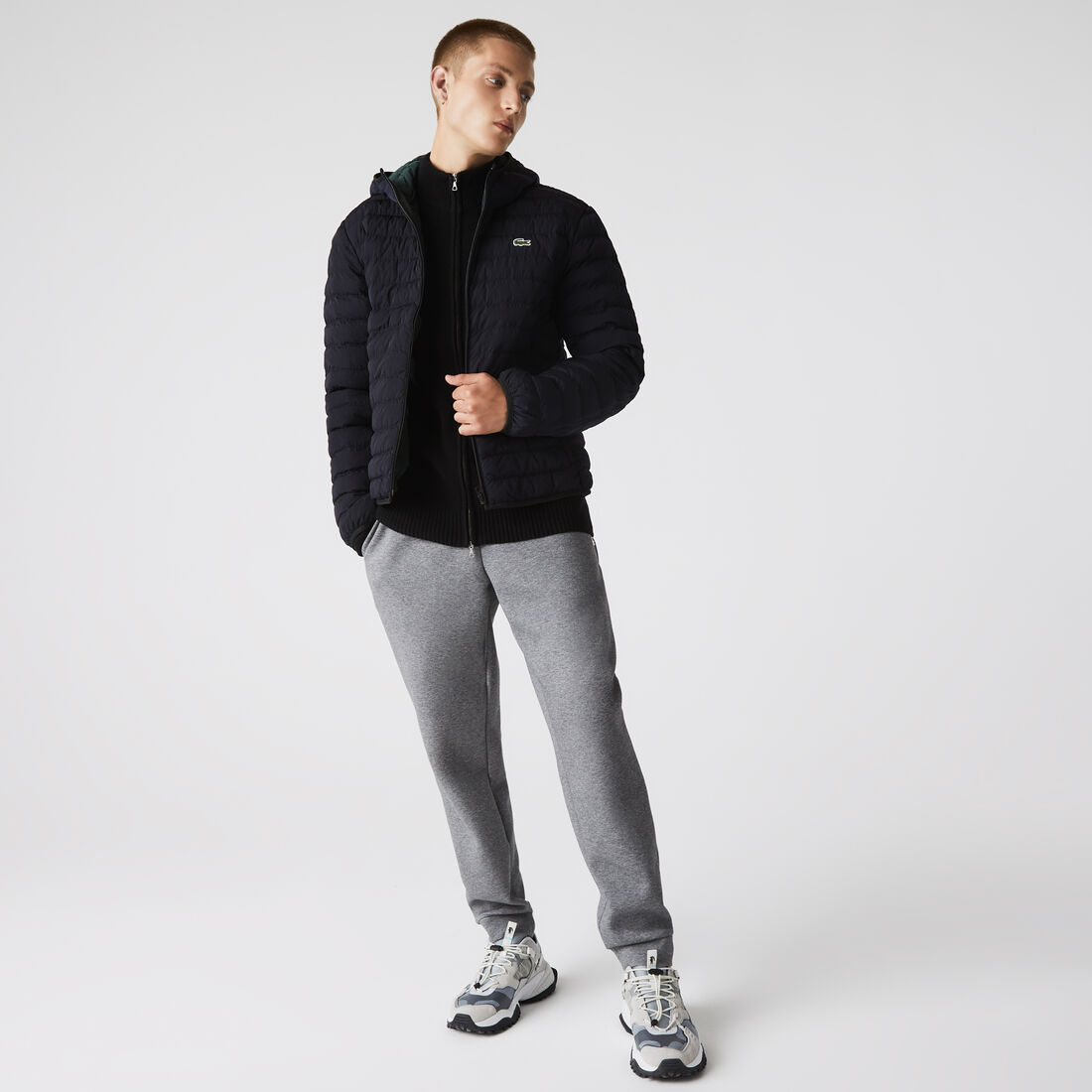 Men's Lightweight Foldable Hooded Water-Resistant Puffer Coat Men's Lightweight Foldable Hooded Water-Resistant Puffer Coat