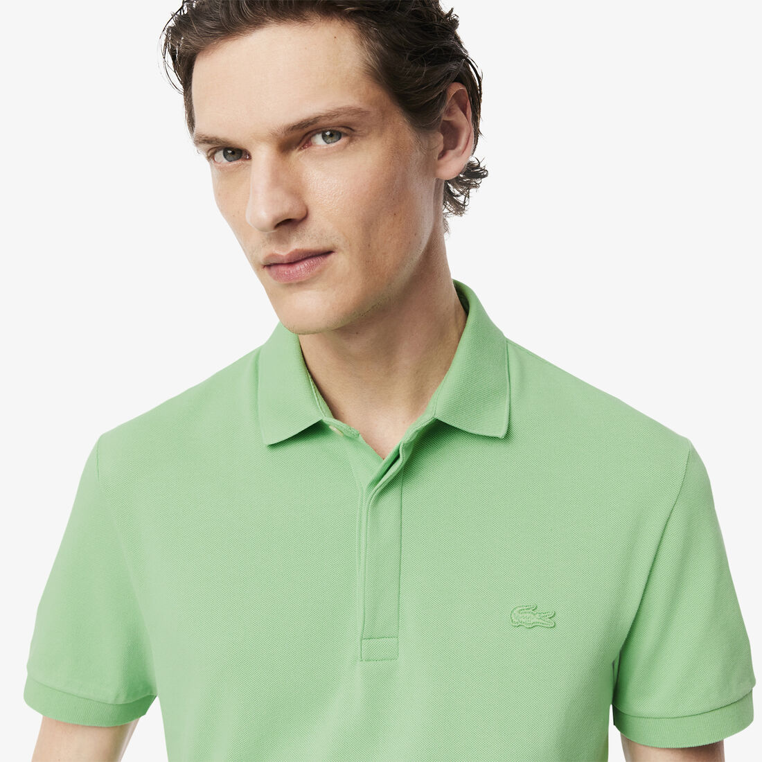 Regular Fit Paris Stretch Pique Polo Shirt Regular Fit Paris Stretch Pique Polo Shirt