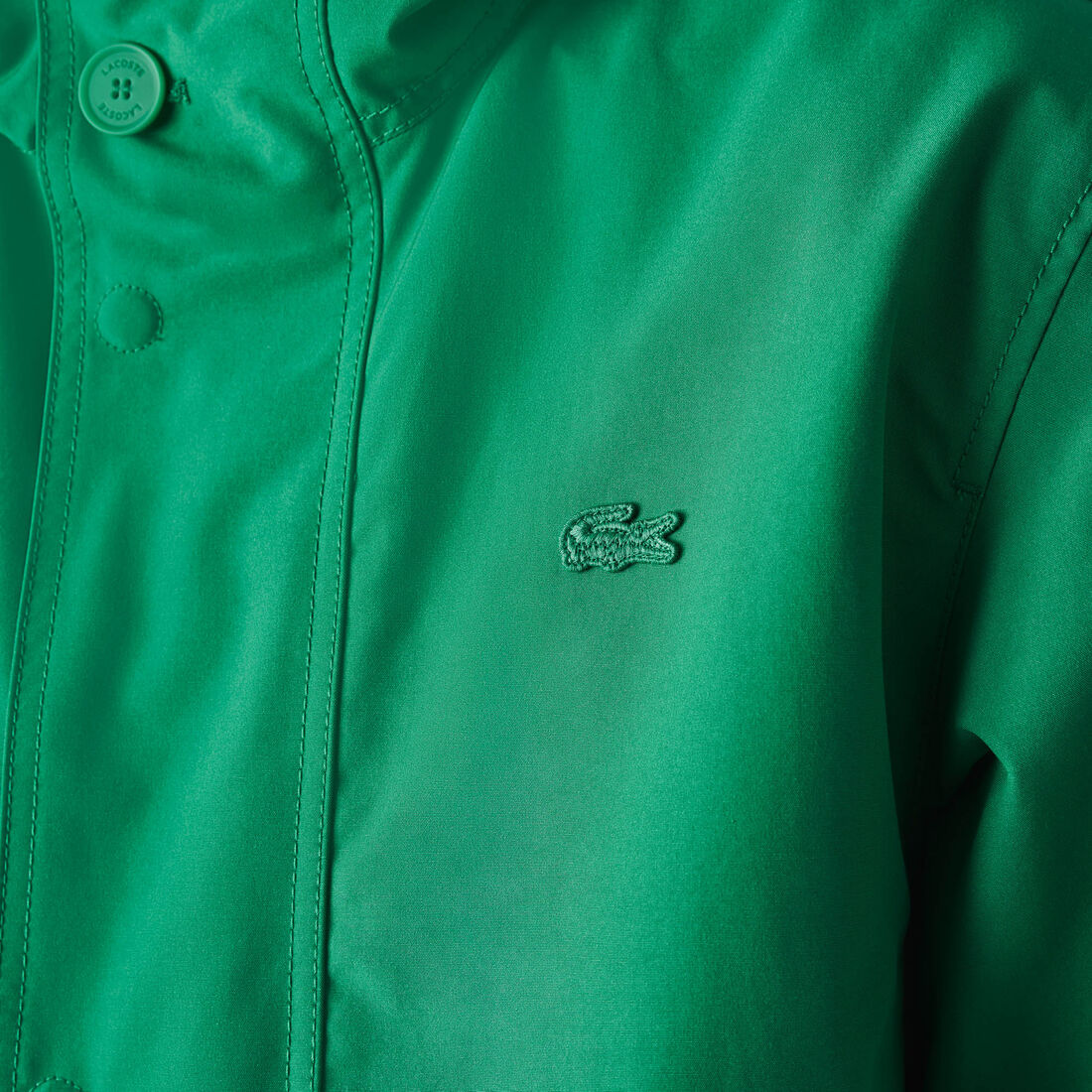 جاكيت باركا قصير مزيج قطن مقاوم للماء بغطاء رأس للرجال جاكيت باركا قصير مزيج قطن مقاوم للماء بغطاء رأس للرجال