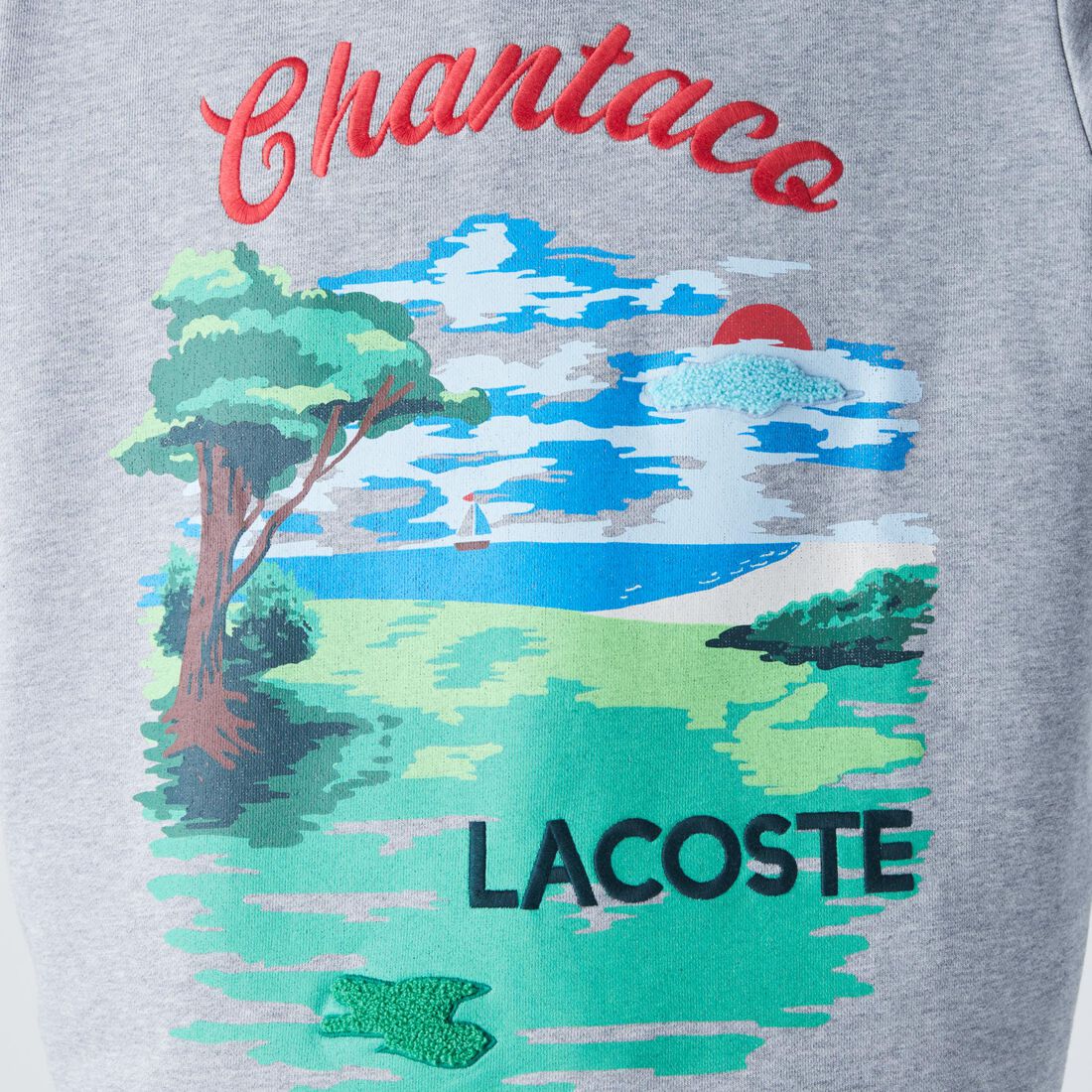 سويت شيرت صوف للرجال بفتحة رقبة مستديرة وطباعة منظر طبيعي سويت شيرت صوف للرجال بفتحة رقبة مستديرة وطباعة منظر طبيعي