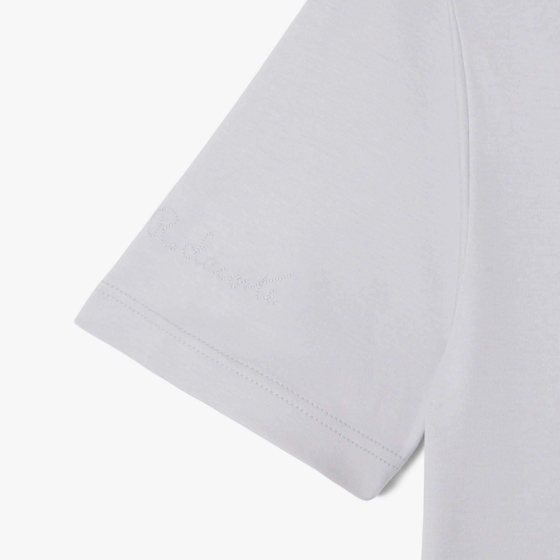 Embroidered Signature T-shirt lacoste embroidered signature t shirt