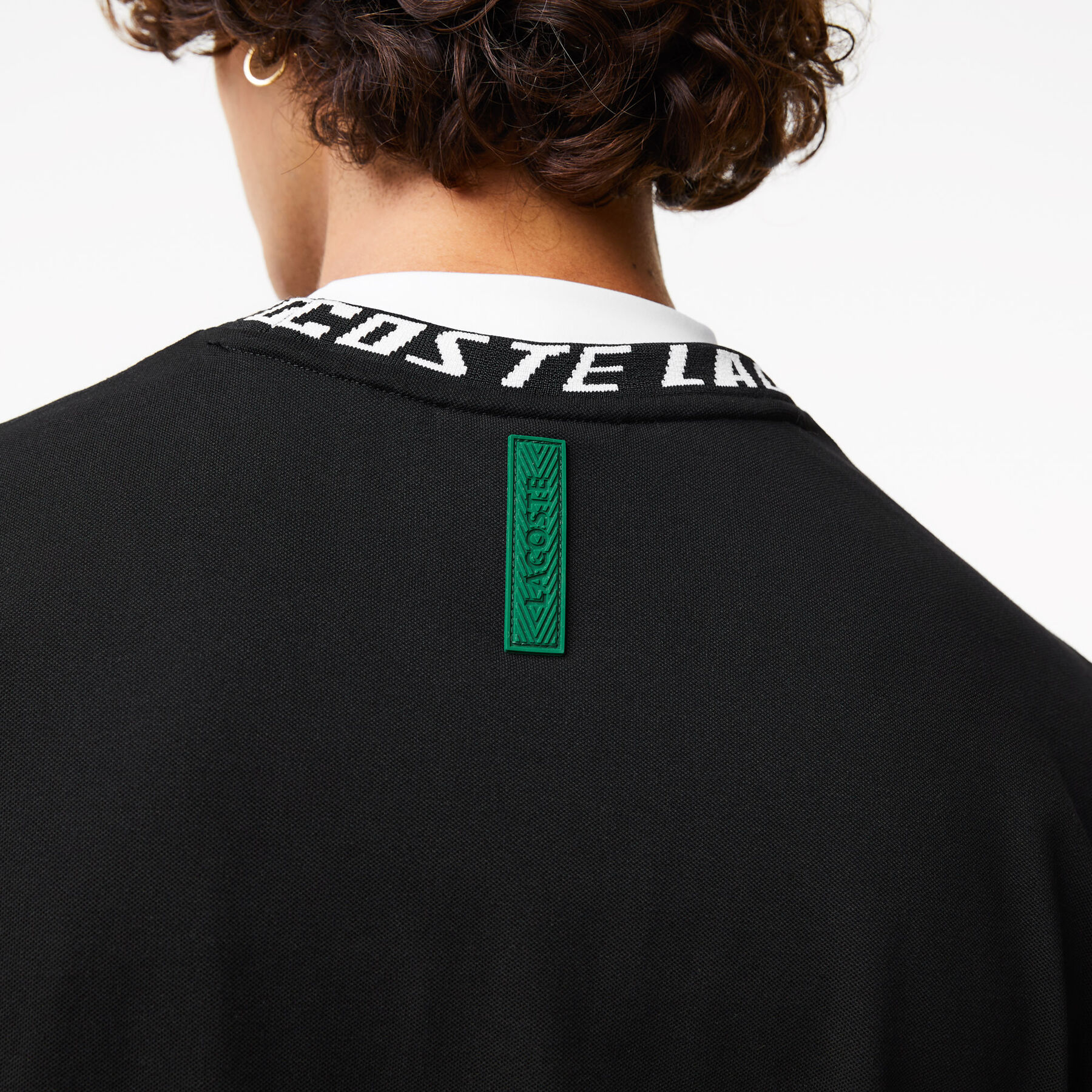Men's Lacoste Regular Fit Branded Collar T-shirt Men's Lacoste Regular Fit Branded Collar T-shirt