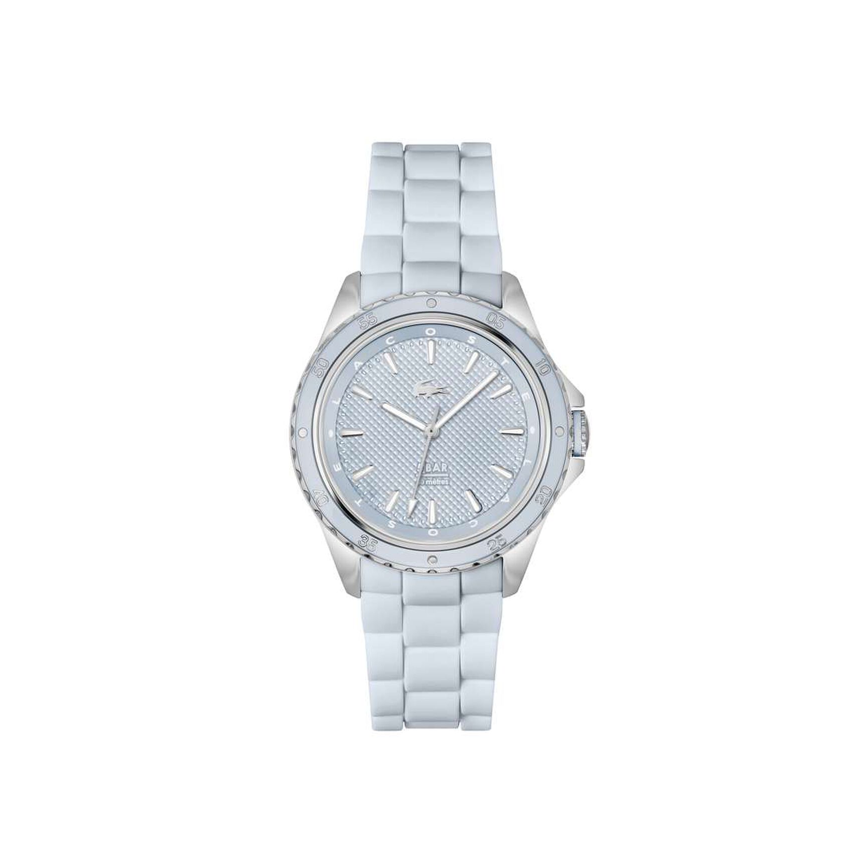 ساعة كوارتز نسائية بسوار من السيليكون بثلاث عقارب ساعة كوارتز نسائية بسوار من السيليكون بثلاث عقارب