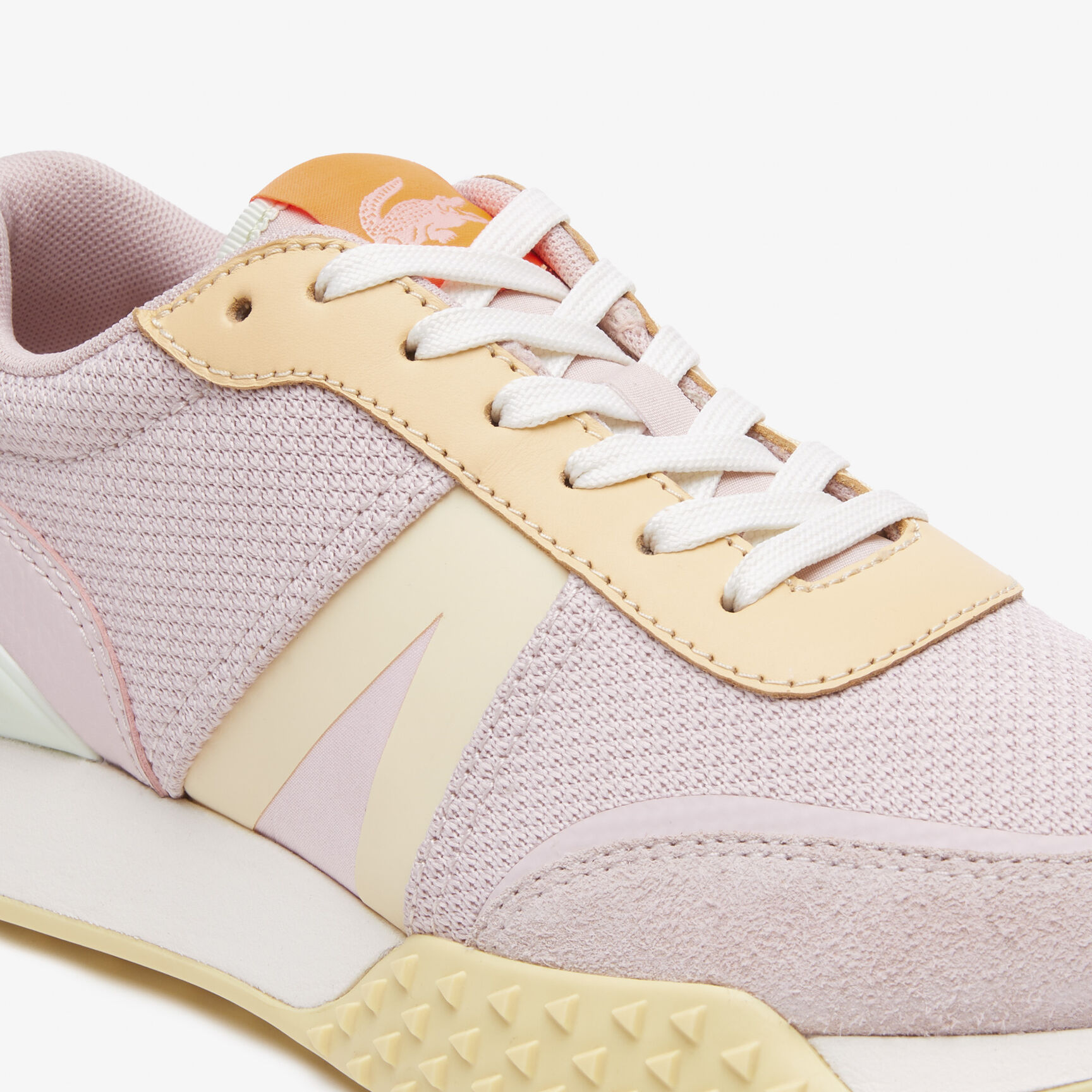 سنيكرز لاكوست ال-سبين ديلوكس جلد مقسم بألوان للنساء سنيكرز لاكوست ال-سبين ديلوكس جلد مقسم بألوان للنساء