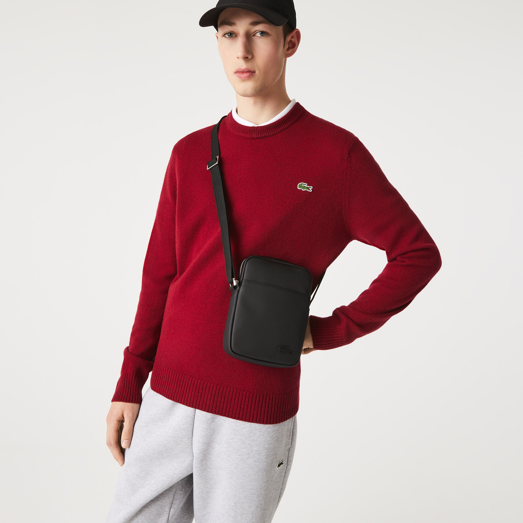 Men's classic petit piqué double bag deals