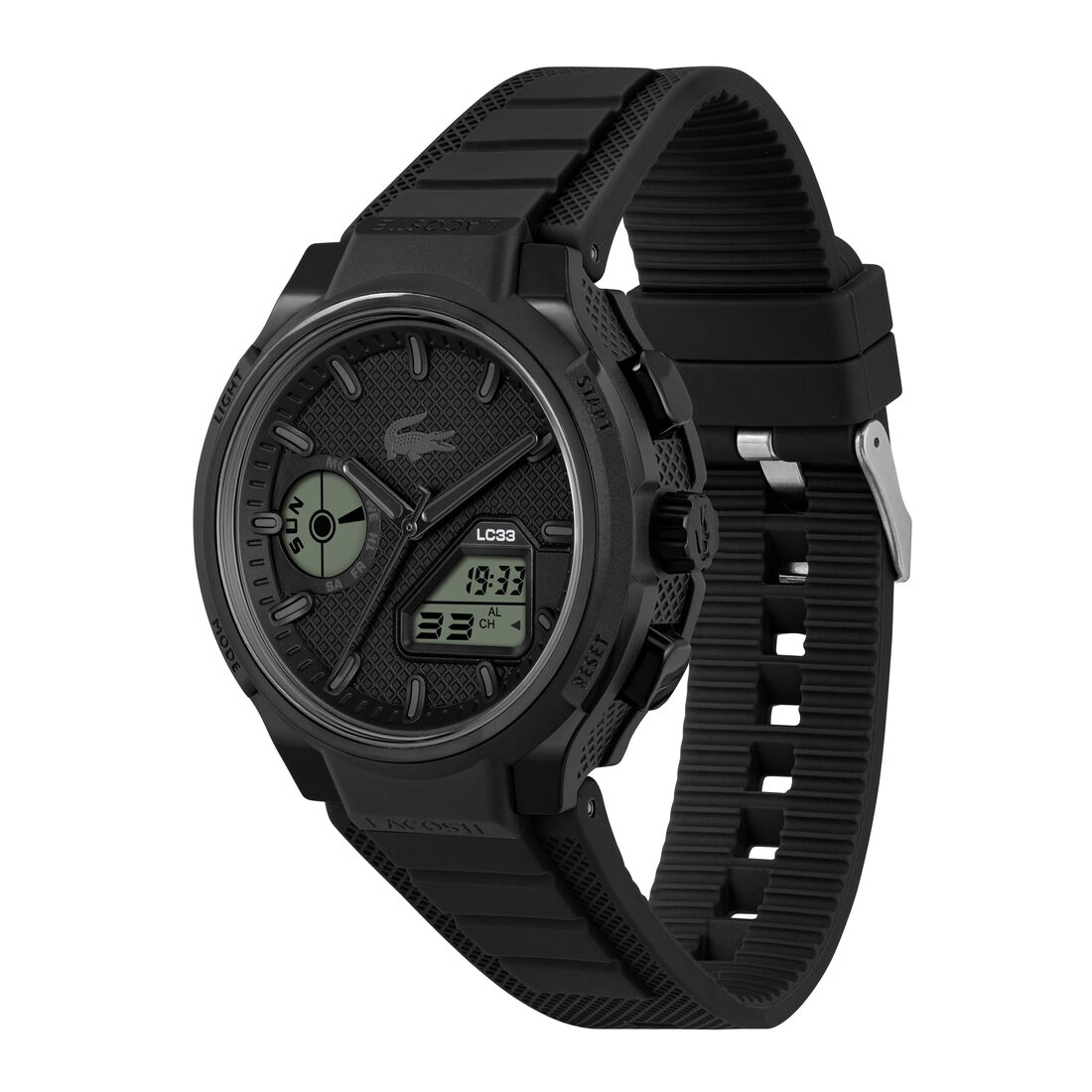 Lacoste Mens Black Dial Watch Lacoste Mens Black Dial Watch